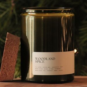Handmade Woodland Spice Candle 12 oz